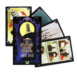 New Tim Burton's The Nighmare Before Christmas Tarot Card Deck and Guidebook